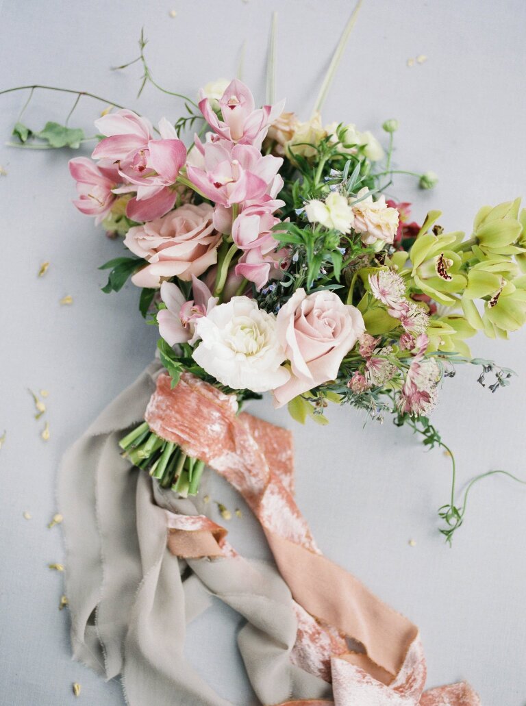 Fine art florals in Moss Denver by Vail Wedding Photographer, Amanda Berube Photography