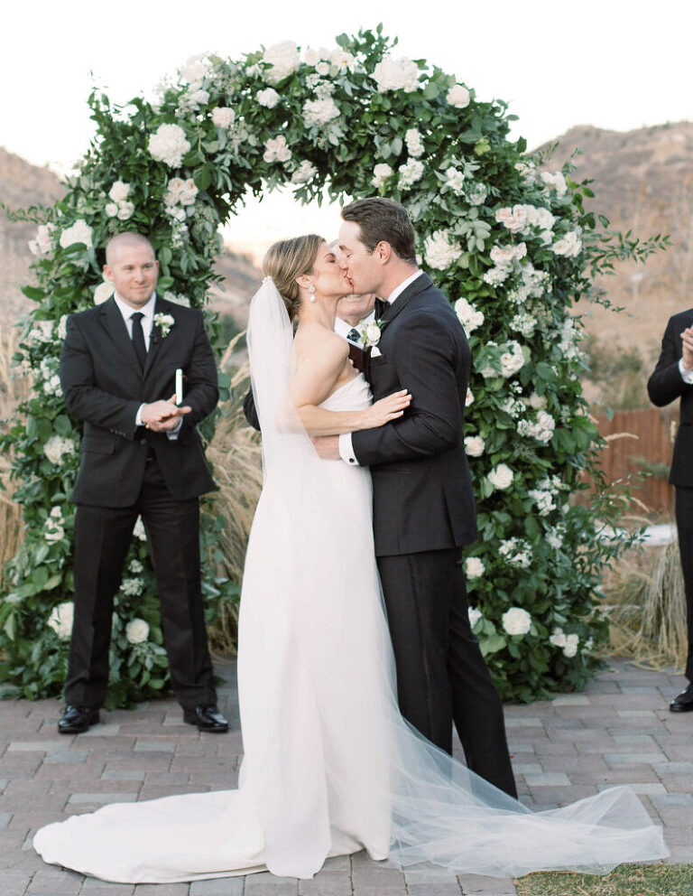 Colorado mountain wedding ceremony at the Manor House by Amanda Berube